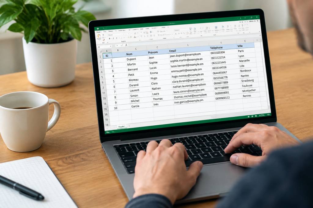 Comment créer une base de données dans Excel ?
